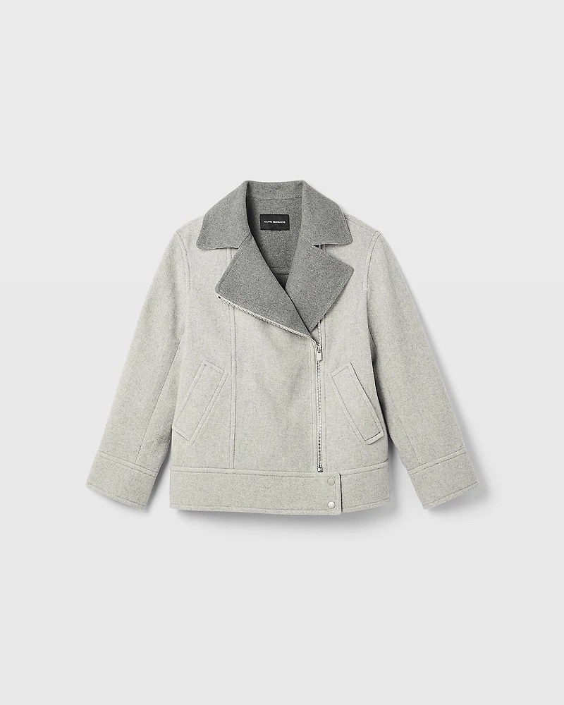 Two-Tone Moto Jacket