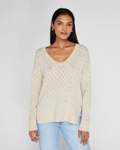 Cashmere Texture Pullover
