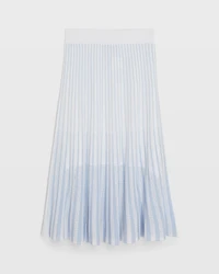 Novelty Pointelle Stripe Skirt
