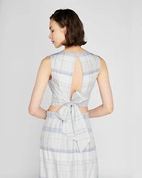 Tie Back Crop Top