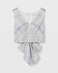 Tie Back Crop Top
