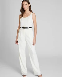 Luxe Silk Scoop Neck Top