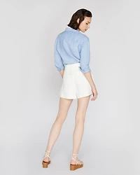 Pintuck Short