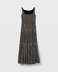 Embroidered Maxi Dress
