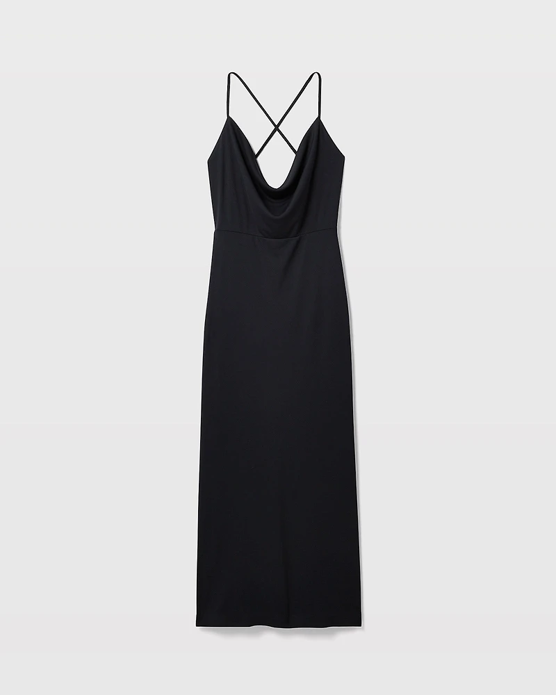 Cowl Neck Maxi Dress