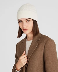 Cable-Knit Cashmere Hat