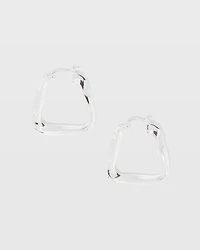 Twisted Triangle Hoops