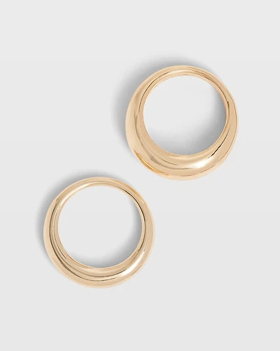 Organic Dome Ring Set