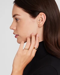 Organic Dome Ring Set