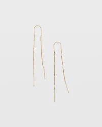 Serefina Bar Threader Earrings