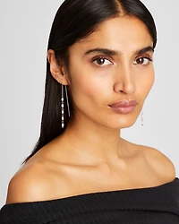 Mini Pearl Threader Earrings