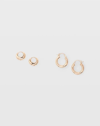 Chunky Hoop Set