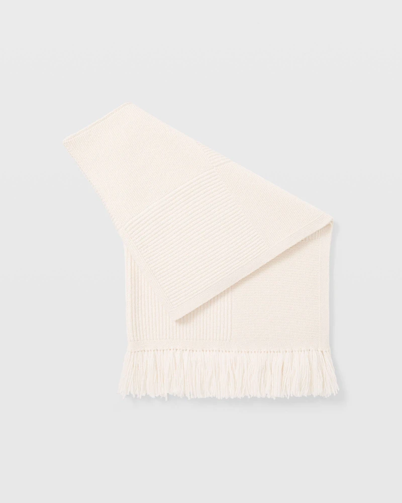 Texture Fringe Blanket