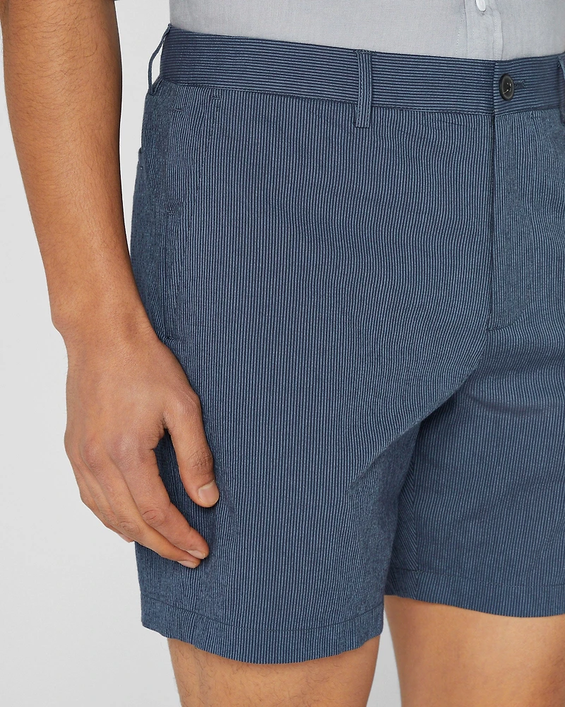 Baxter Seersucker 7" Short