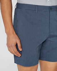 Baxter Seersucker 7" Short