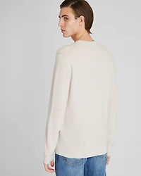 Refined Textured Wool Sweater