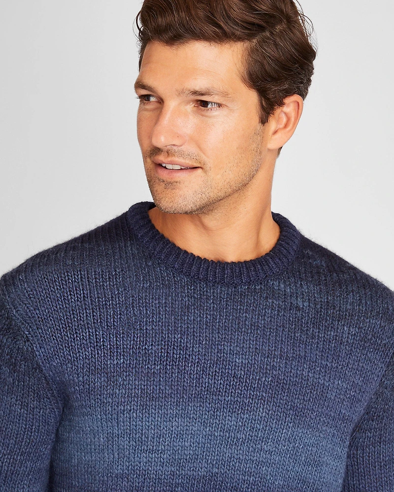 Ombré Crewneck