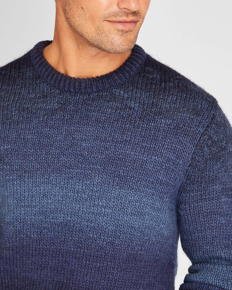 Ombré Crewneck