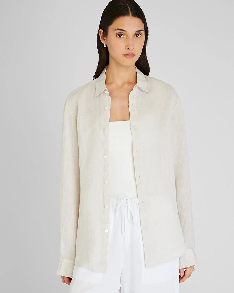 Carlo Bassetti Italian Linen Shirt