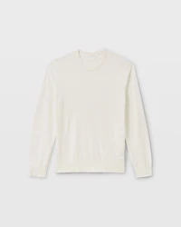 Fine Gauge Silk Blend Crewneck