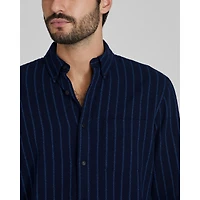 Standard Striped Jaspé Crepe Shirt