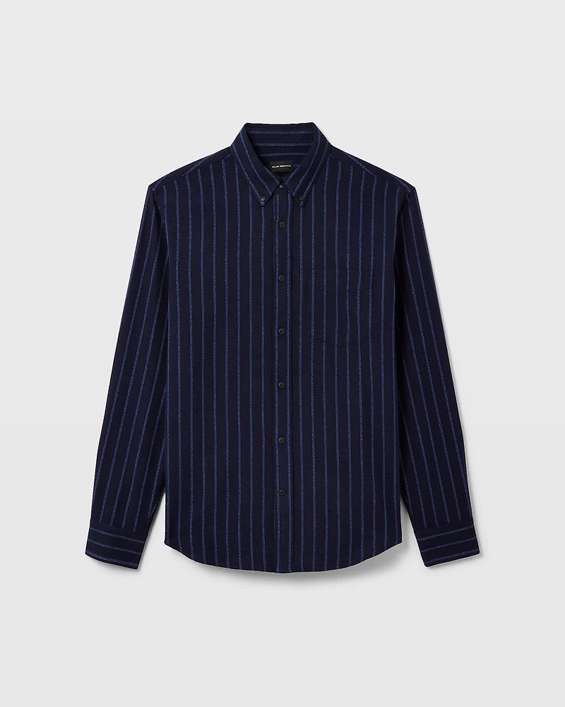 Standard Striped Jaspé Crepe Shirt