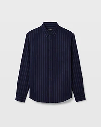 Standard Striped Jaspé Crepe Shirt
