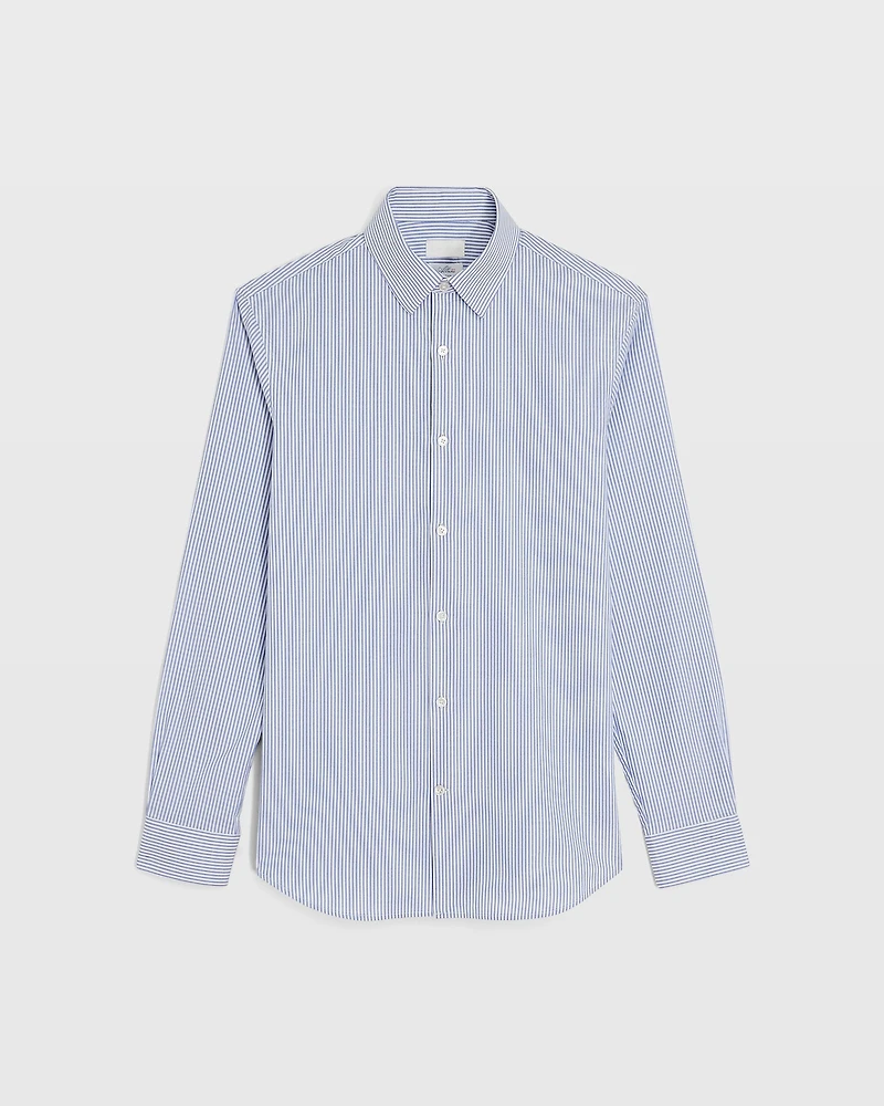 Albini Egyptian Cotton Stripe Dress Shirt