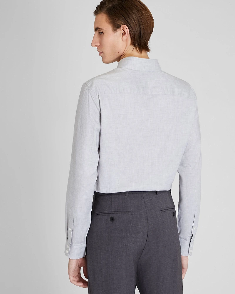 Albini Egyptian Cotton Heathered Dress Shirt