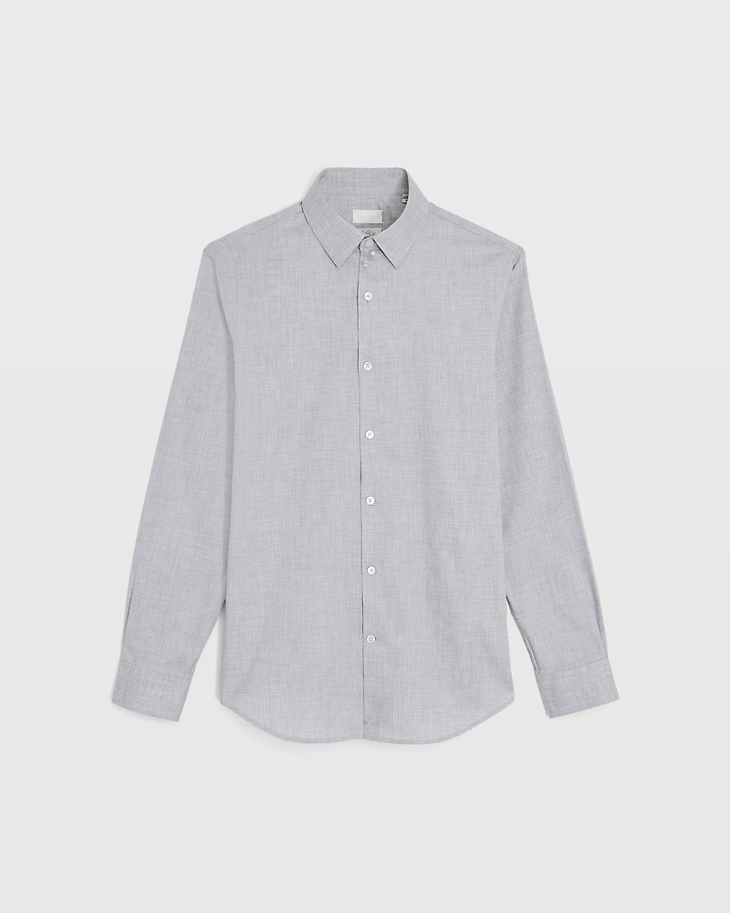 Albini Egyptian Cotton Heathered Dress Shirt