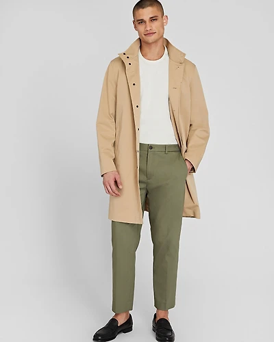 Cropped Tapered Relaxed Pant
