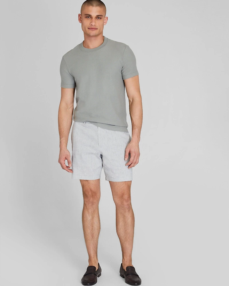 Baxter Linen Blend 7" Short