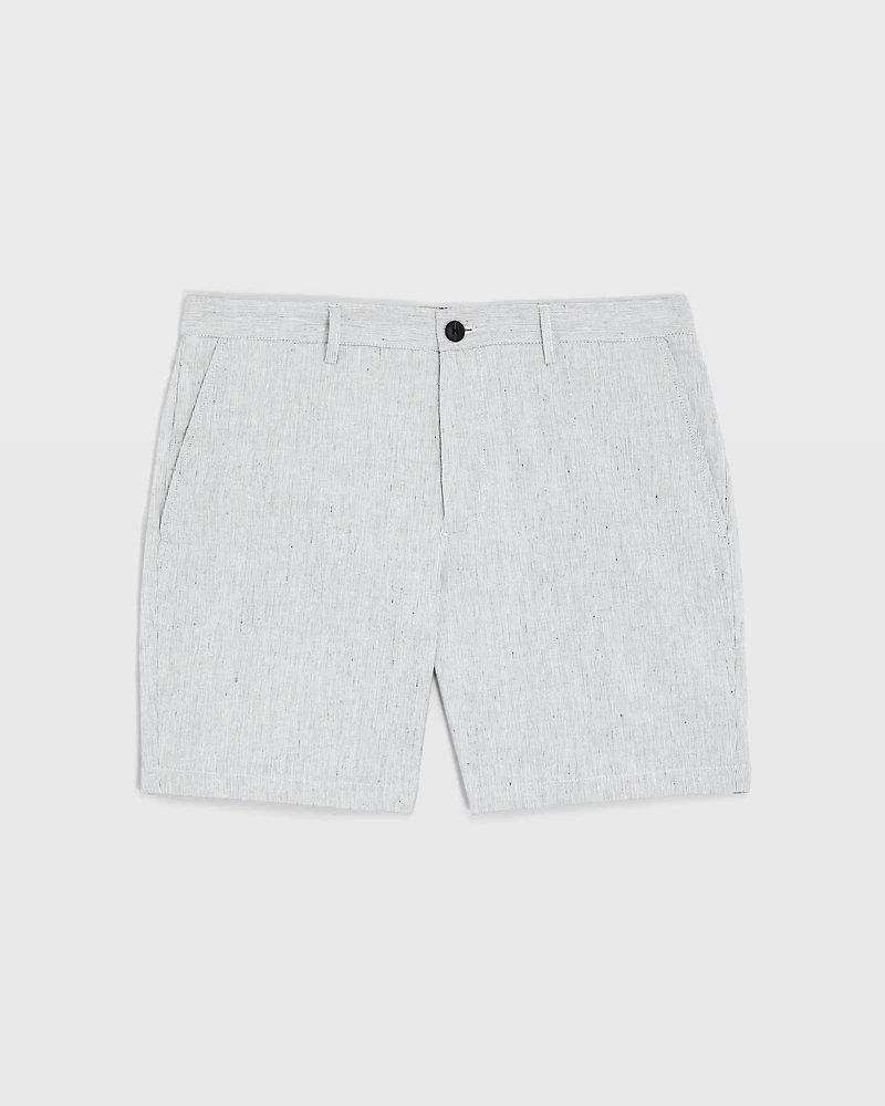 Baxter Linen Blend 7" Short