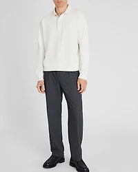 Cotton Sweatshirt Polo