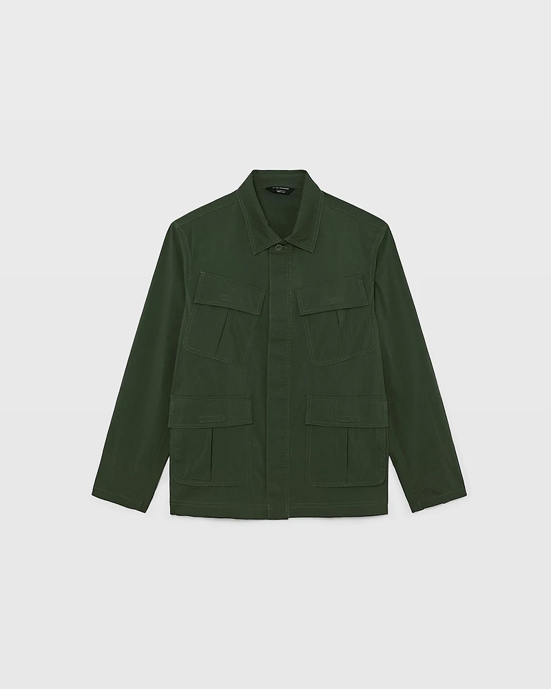 Poplin Shirt Jacket