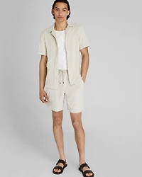 Jacquard Toweling Shirt