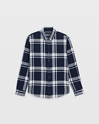 Standard Herringbone Plaid Shirt