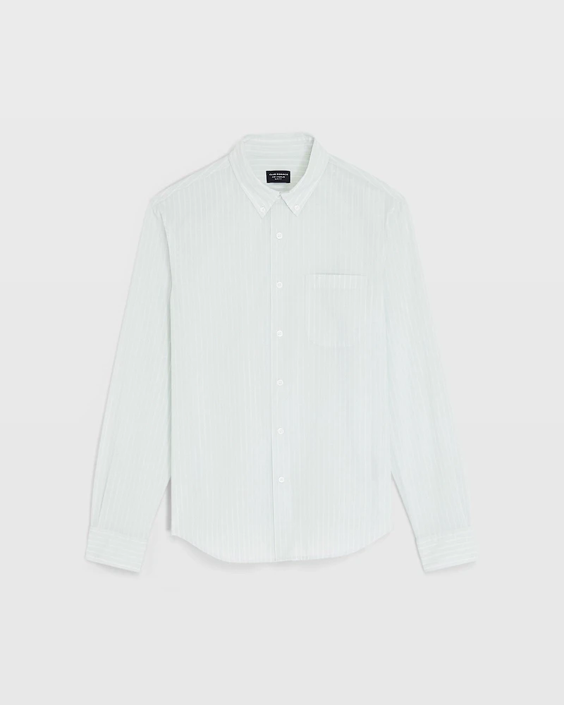 Stripe Airy Poplin Shirt