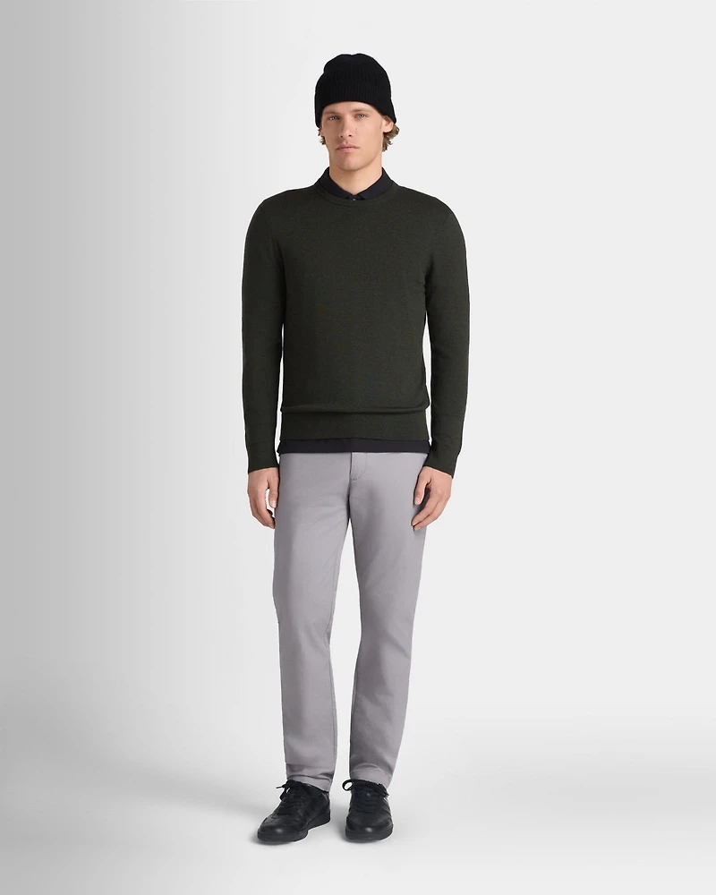 Long Sleeve Clean Pique Polo