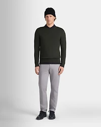 Long Sleeve Clean Pique Polo