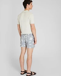 Arlen Floral Print 4" Swim Trunk