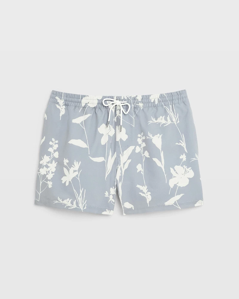 Arlen Floral Print 4" Swim Trunk