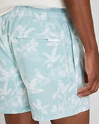 Arlen Jungle Print 4" Swim Trunk