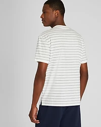 Short Sleeve Refined Stripe Tee