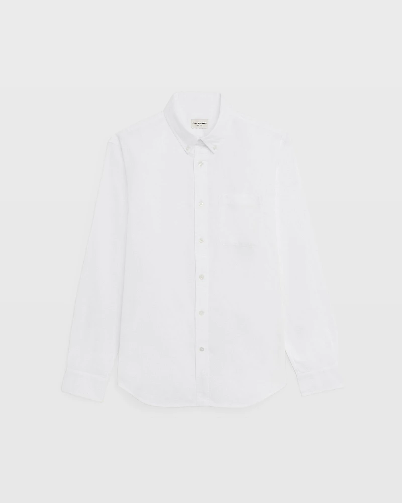 Slim Lightweight Oxford Shirt