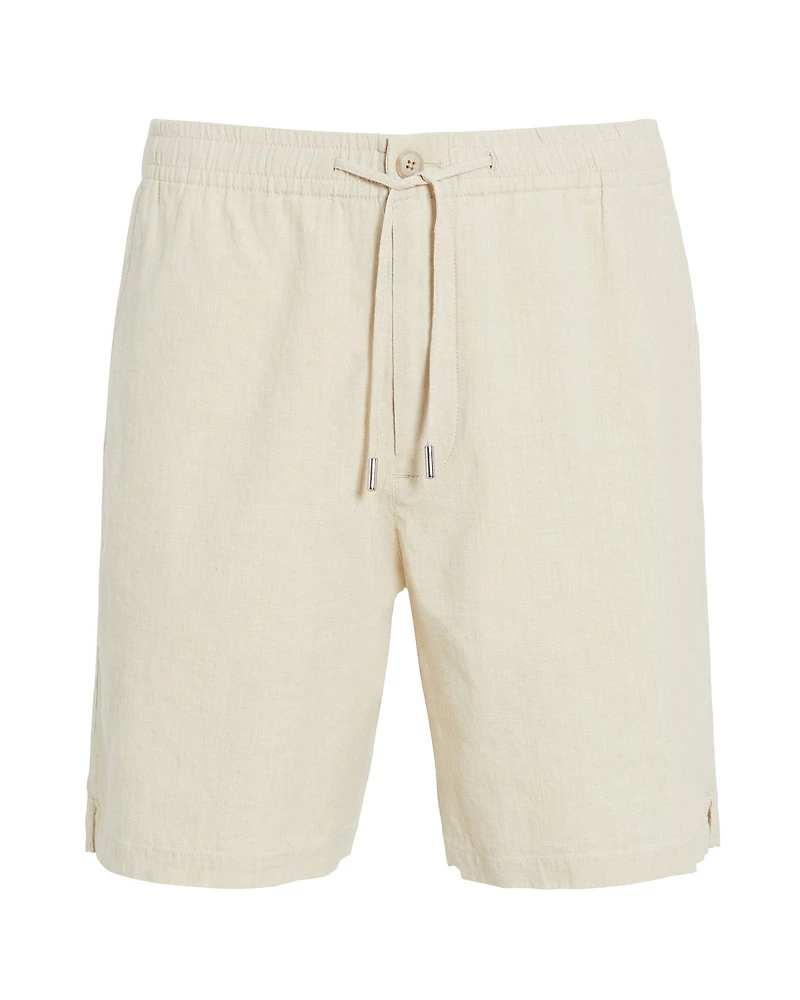 Elasticated Linen Short