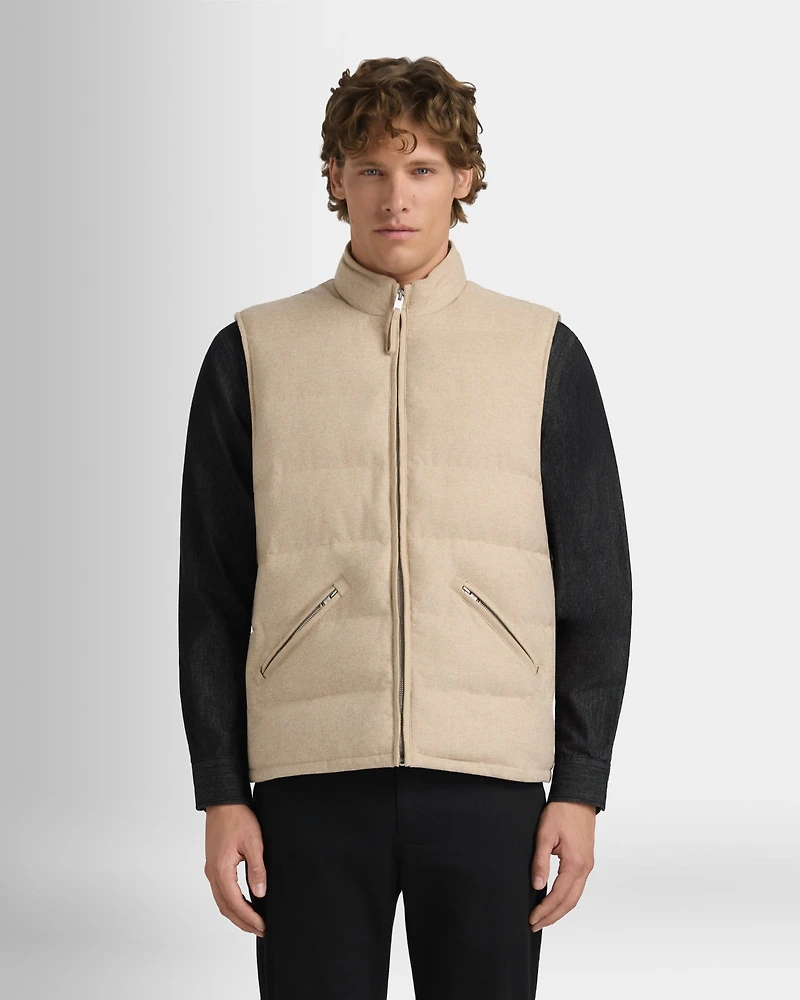 Wool Padded Vest