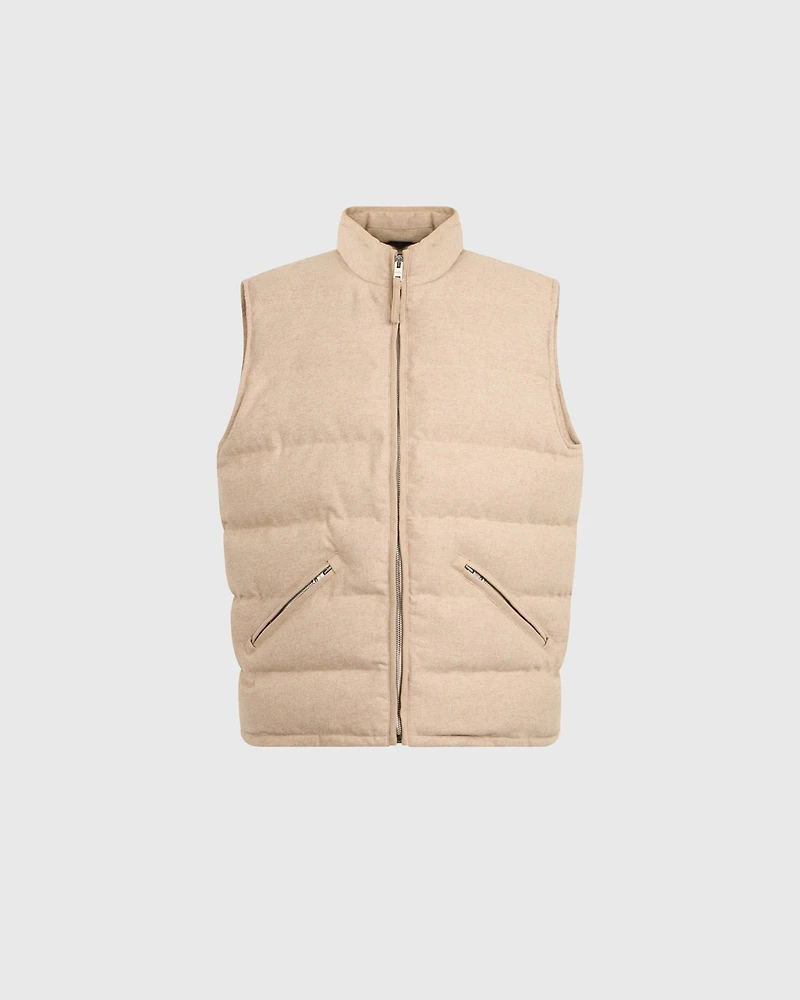 Wool Padded Vest