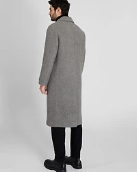 Oversized Twill Single Coat