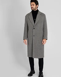 Oversized Twill Single Coat
